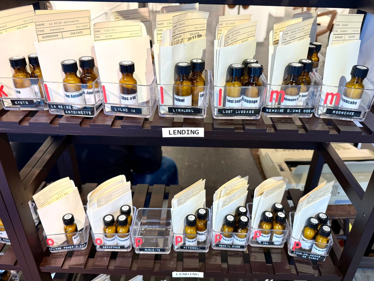 In Georgetown, a new fragrance library lends scents and sensibility