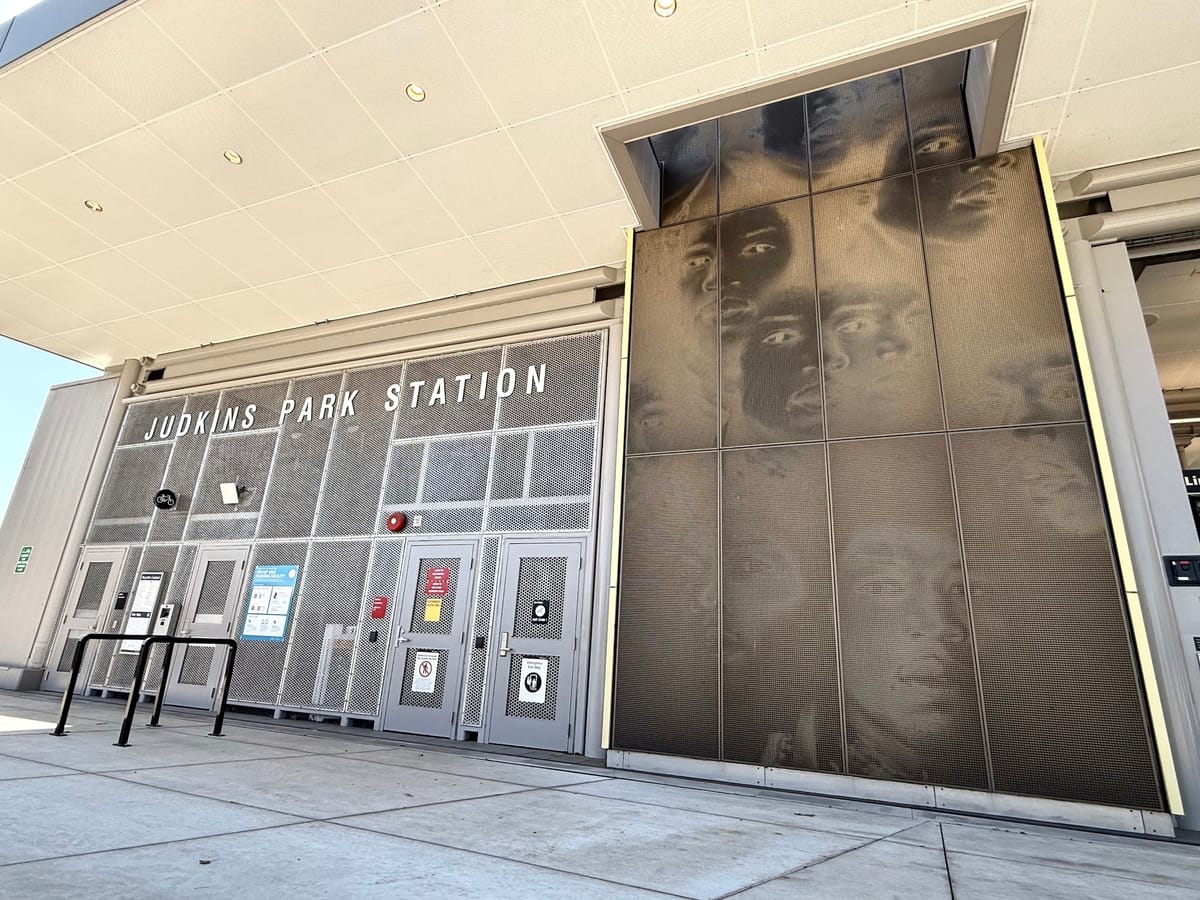Get on the art train with installations at new light rail stops