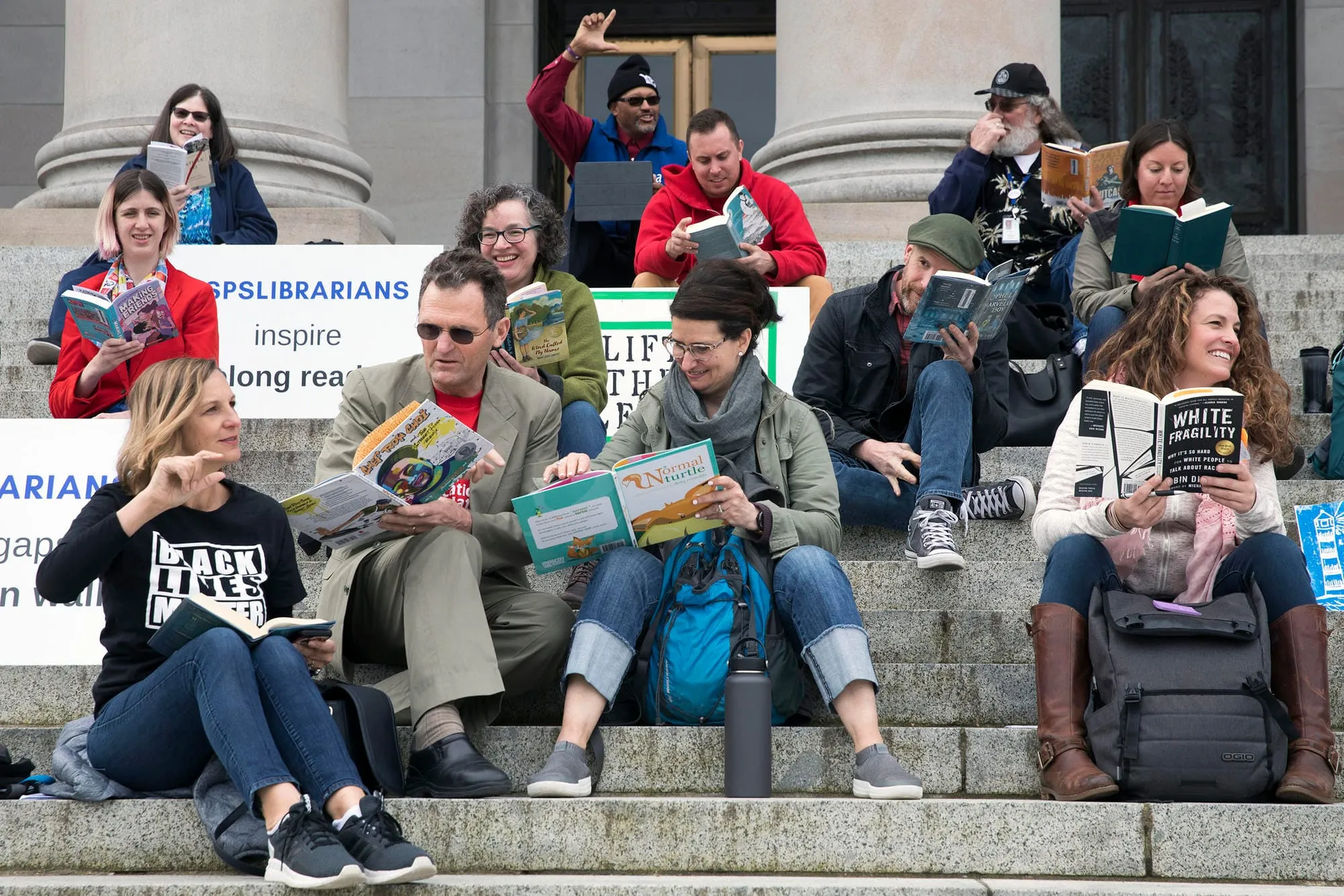 Facing cuts, Seattle school librarians fight to save their budget ...