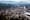 An aerial view of downtown in Cle Elum, Washington on January 30, 2025. 