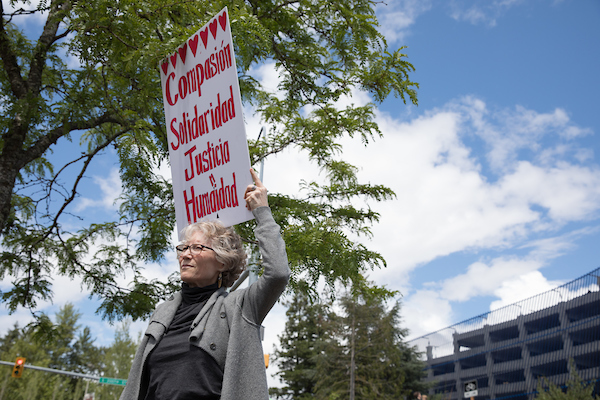 SeaTac prison protest