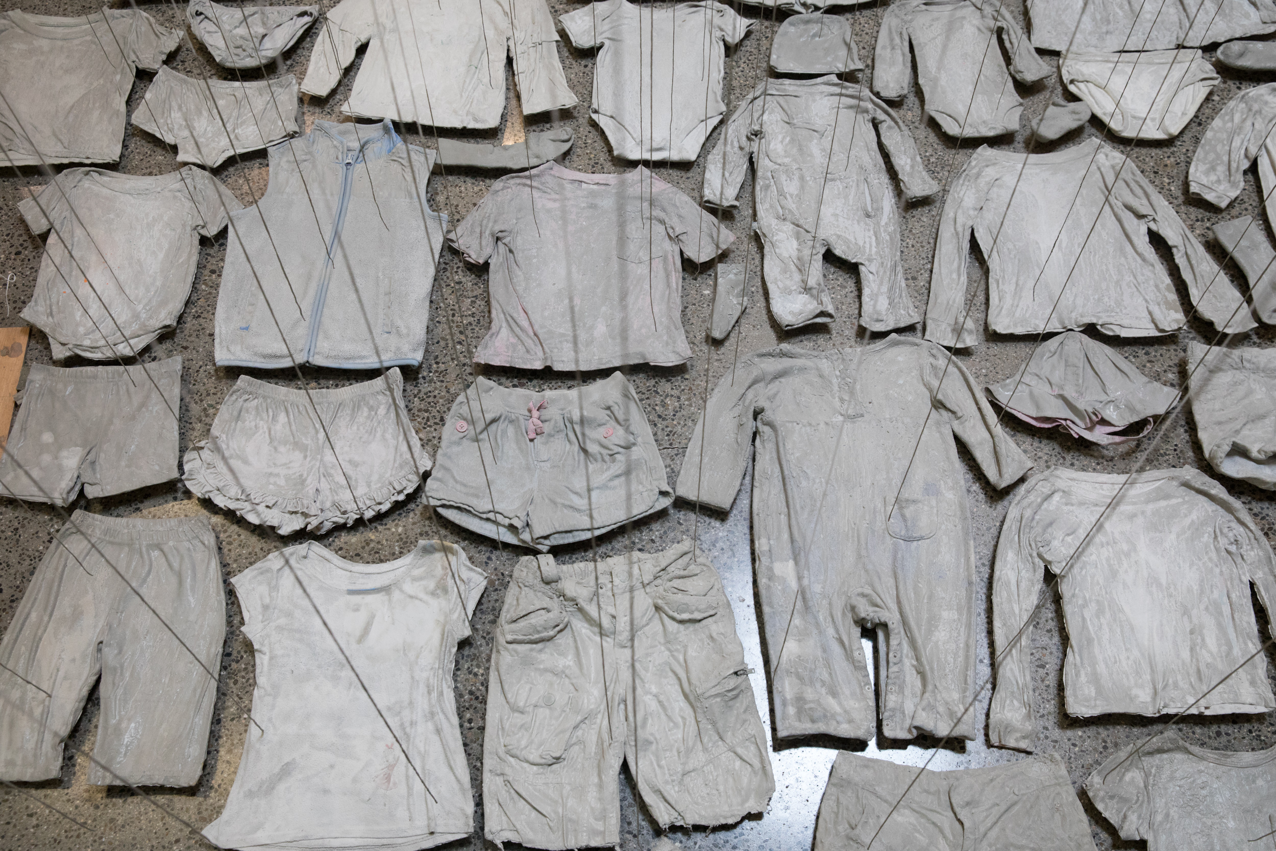 cemented children's clothes