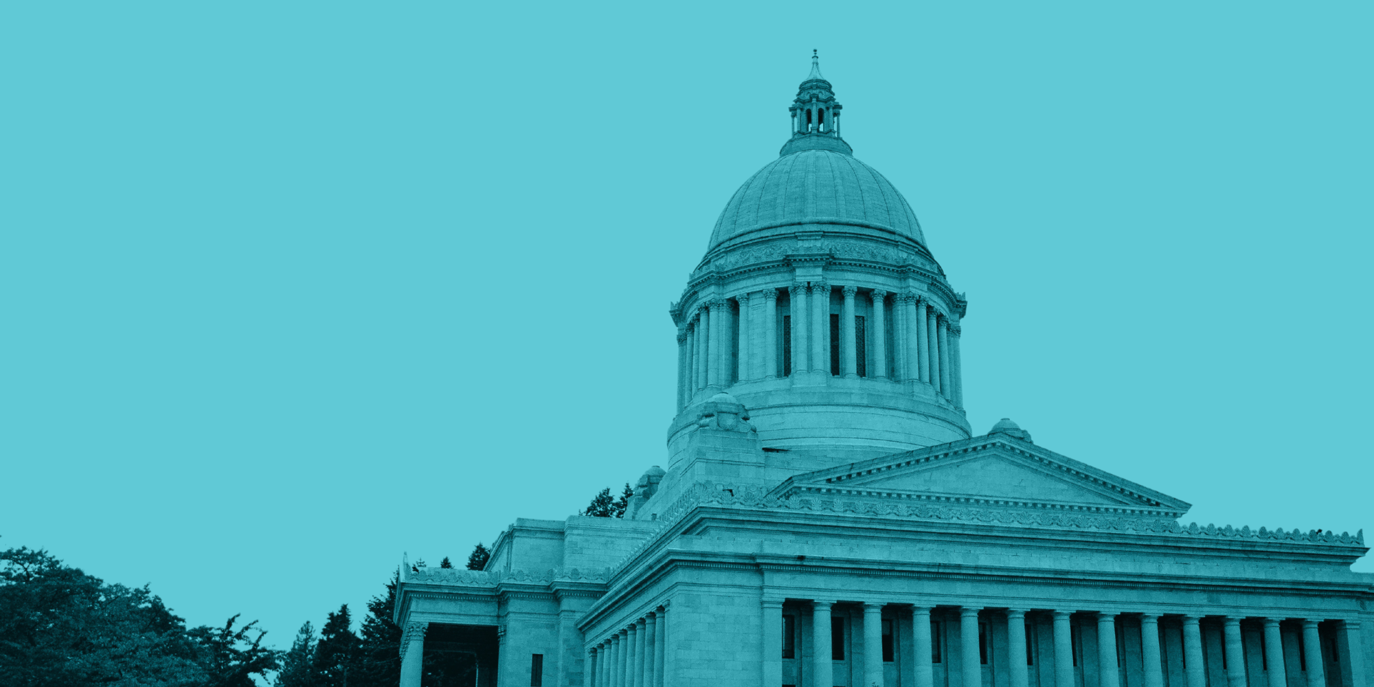 The capitol building in Olympia