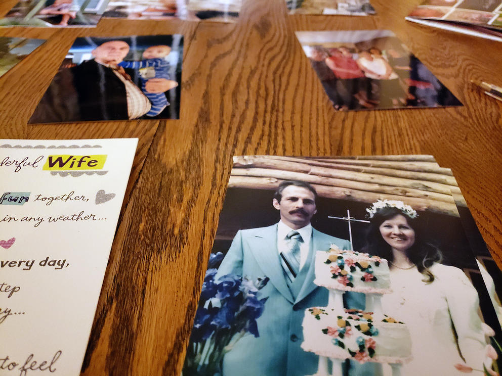 picture of the author's mother and father