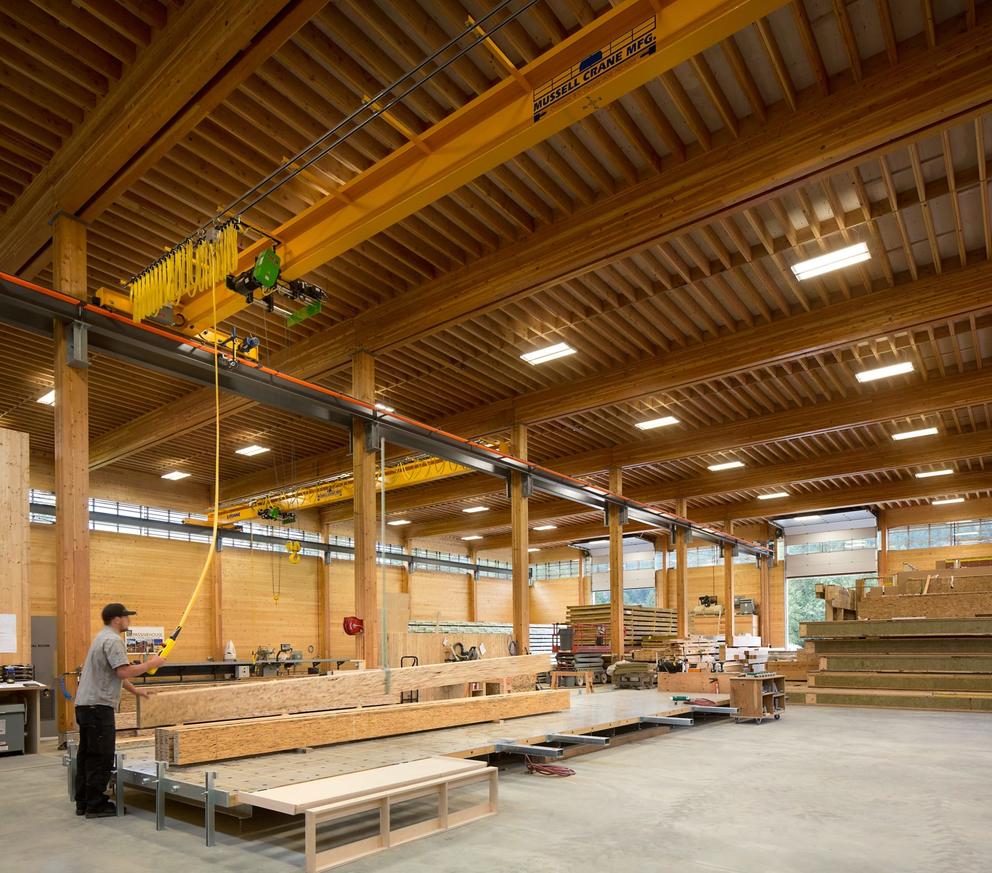 Inside the BC Passive House Factory