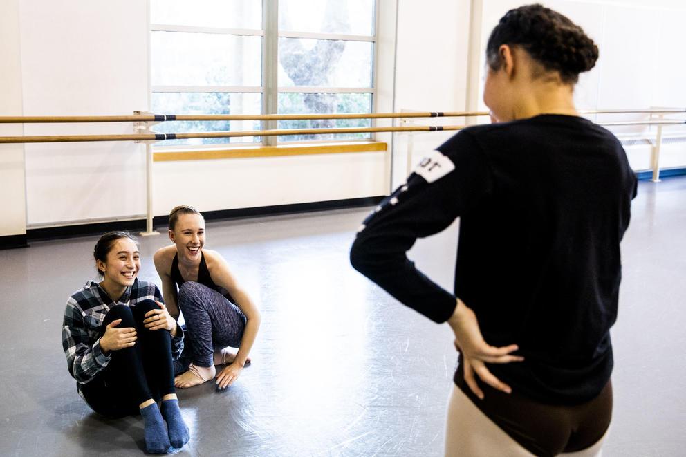 Pacific Northwest Ballet's class for teen choreographers (Photo by Dorothy Edwards/Crosscut)