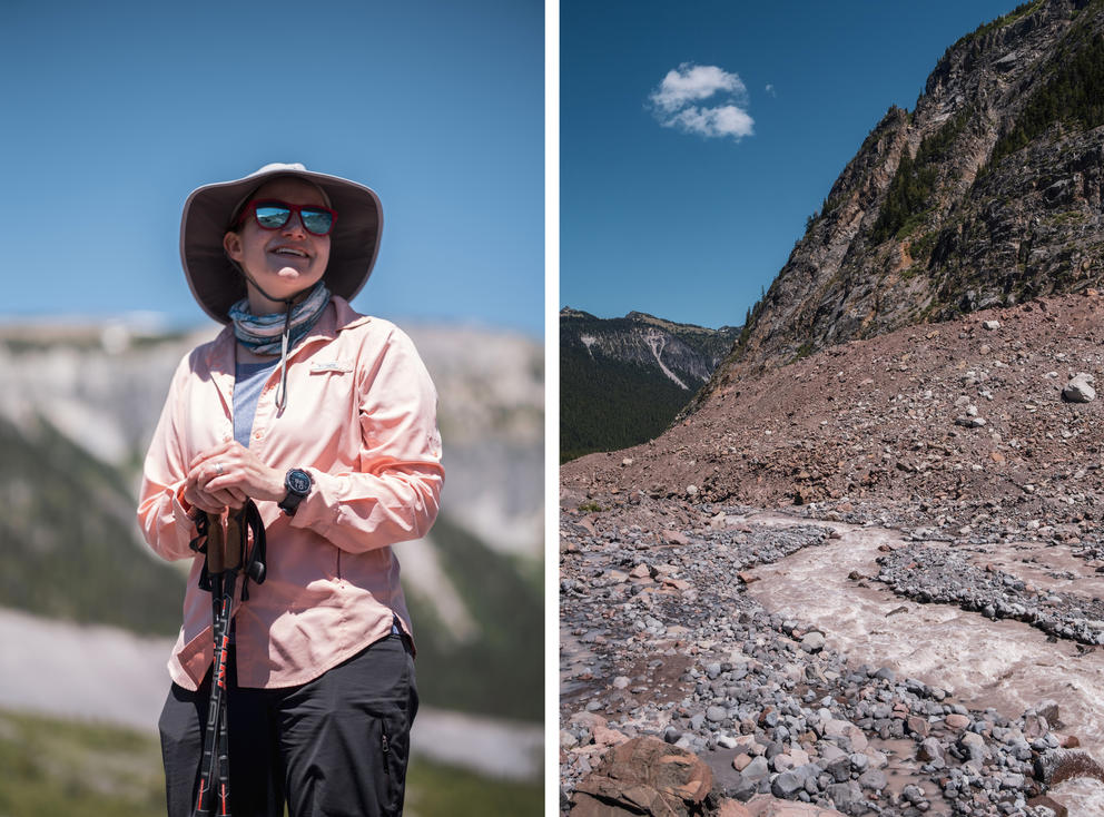 Dr. Claire Todd and the White River