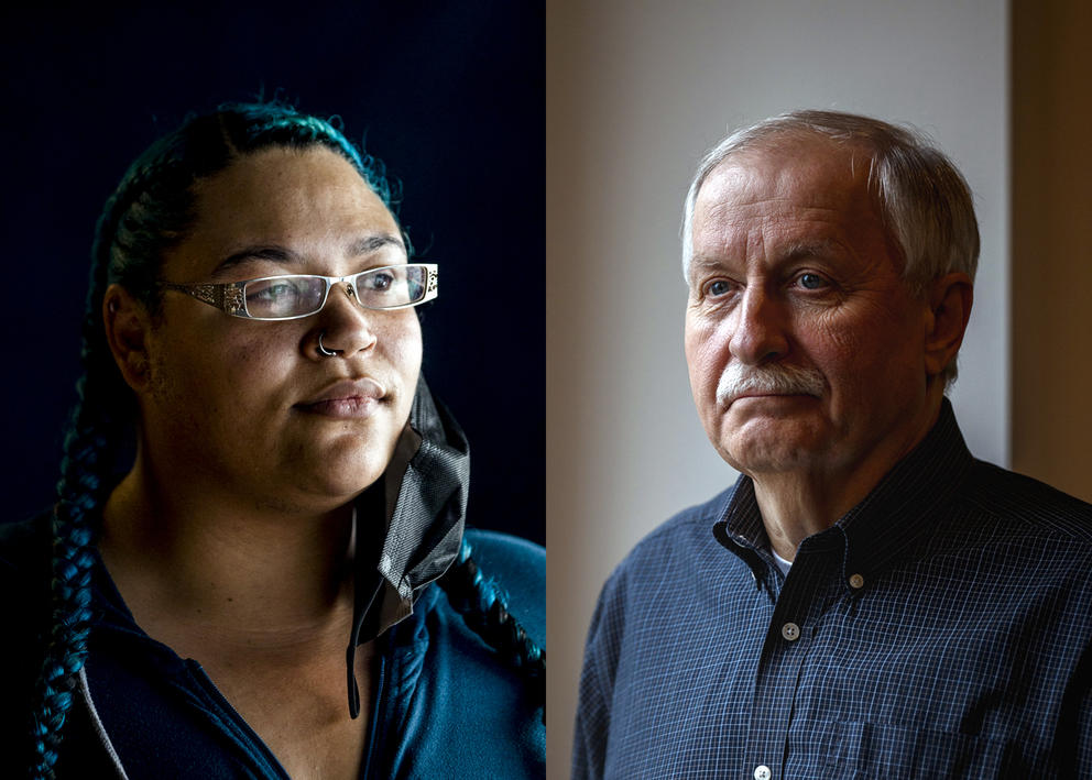 Sherae Lascelles and Frank Chopp 
