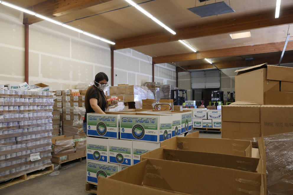 food bank warehouse
