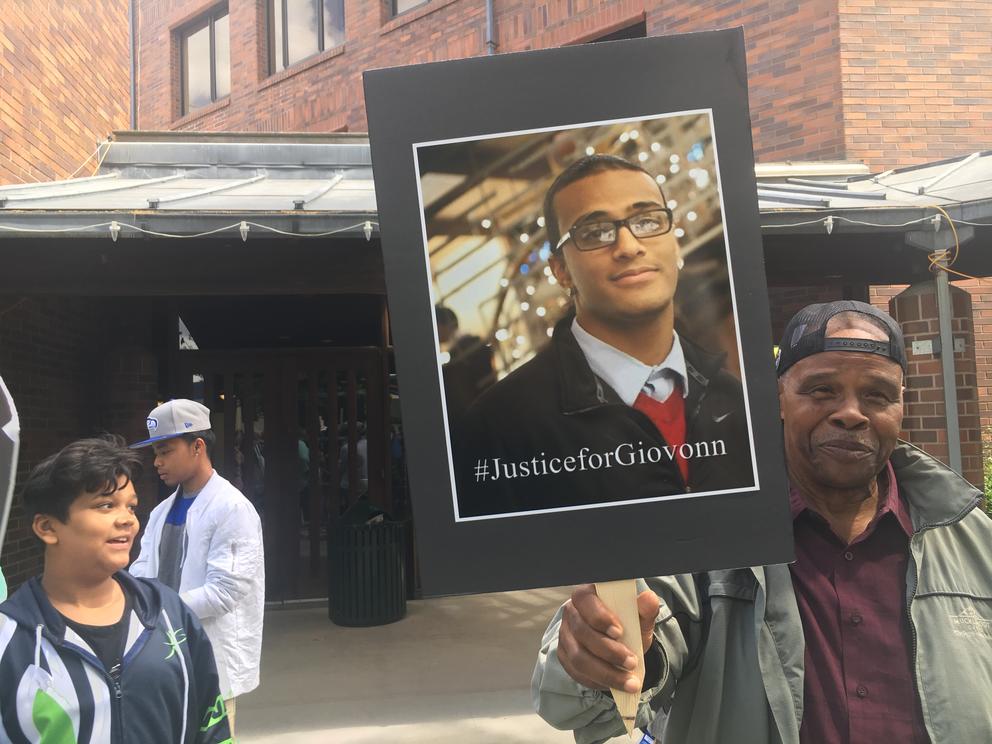 Giovonn Joseph-McDade shooting protest