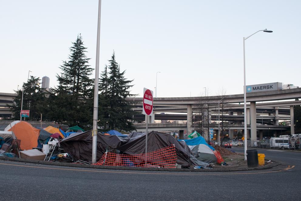 Homeless tents