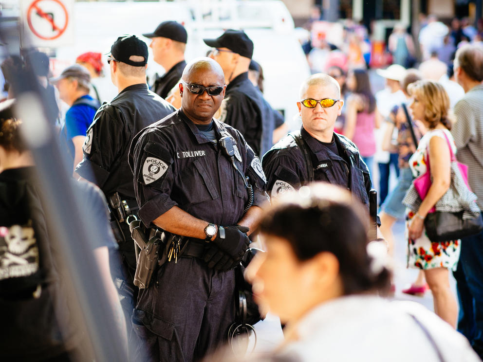 Police officers