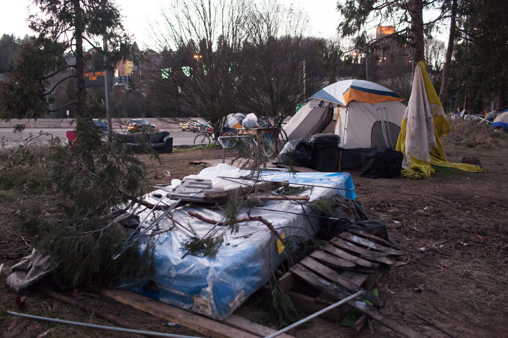 homeless encampment