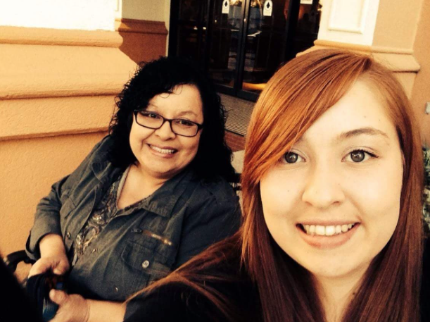 Maddesyn George and her mother Jody George.