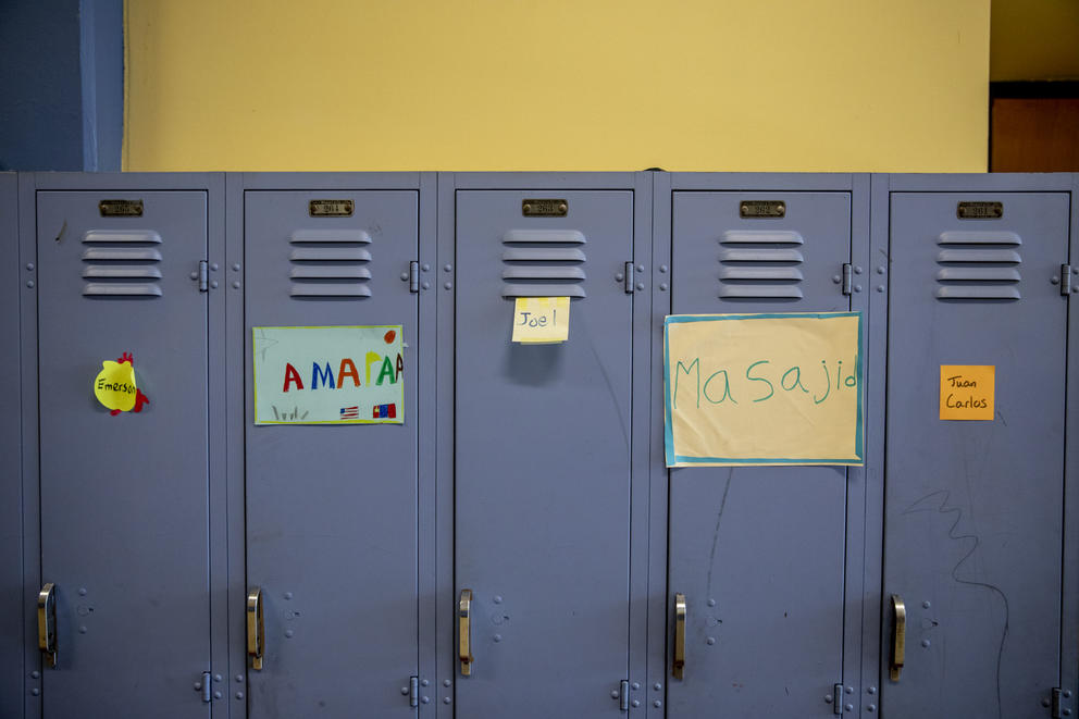 school lockers