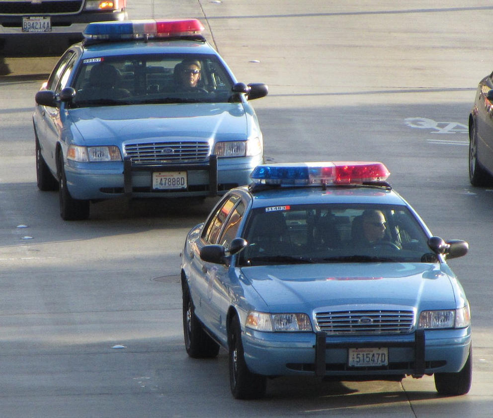 Seattle police cars