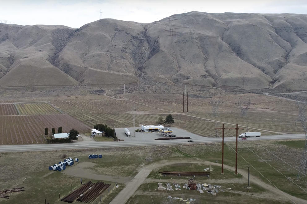 the location in Douglas County where the hydrogen plant will be located.