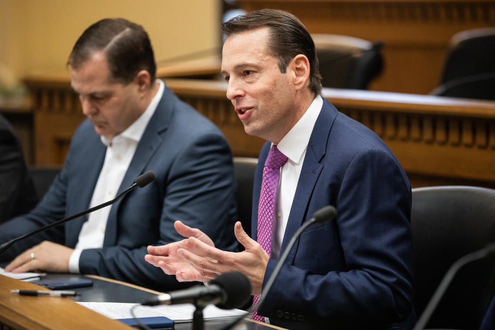 Senate Majority Leader Andy Billig