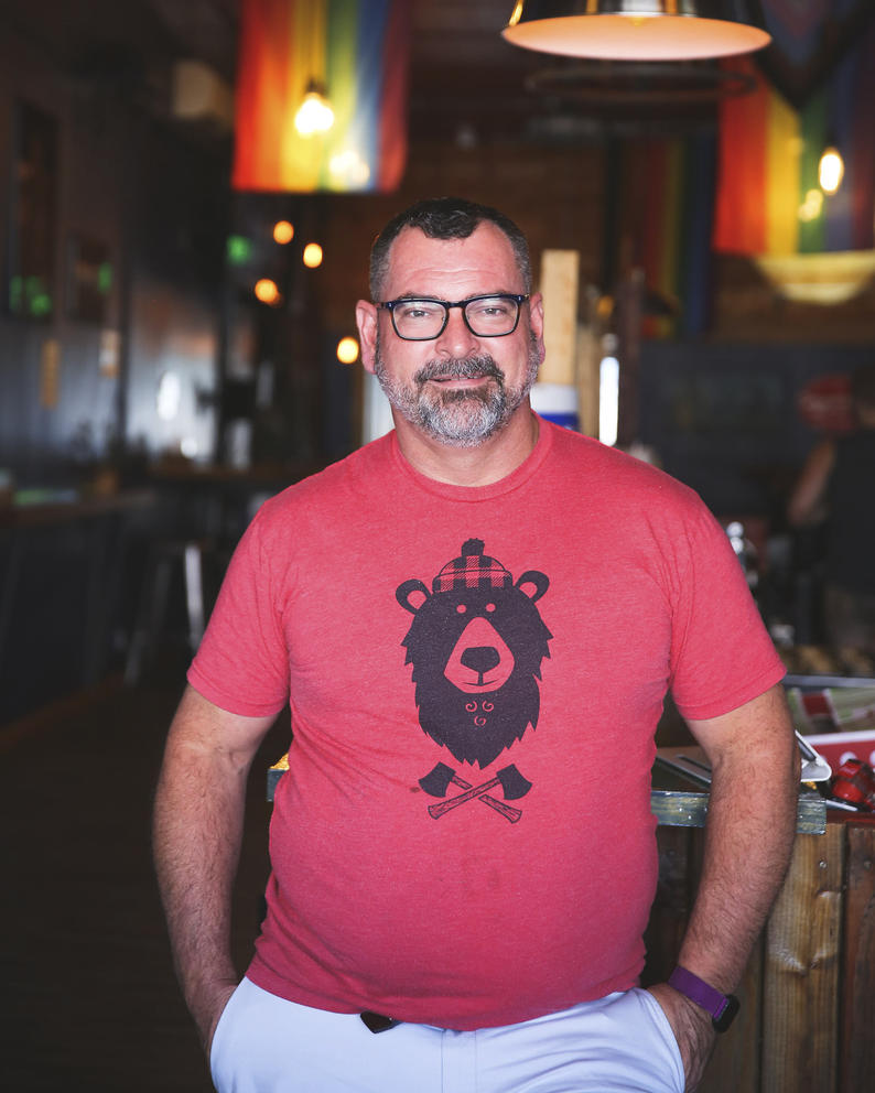 Nathan Adams, owner of the White Center bar Lumberyard