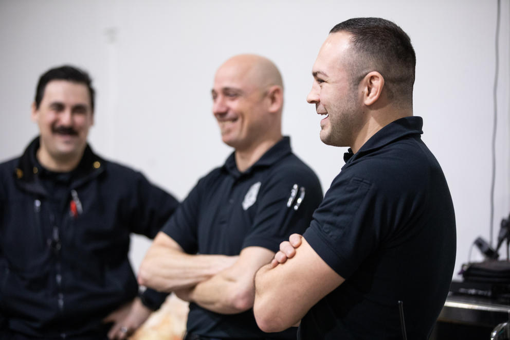 group of corrections officers