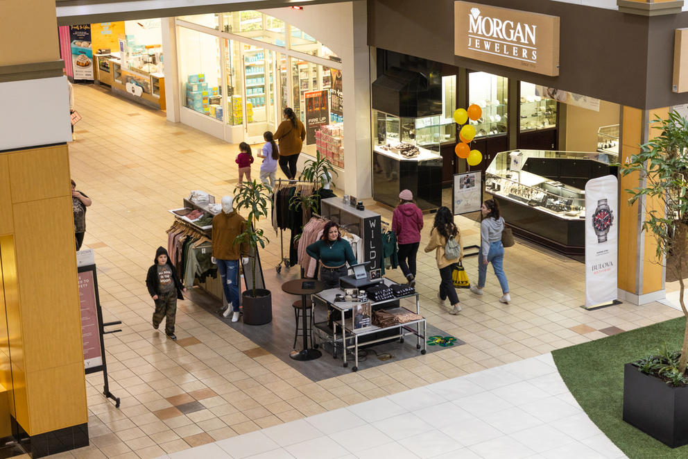 View of shop at Valley Mall in Union Gap, Wash. 