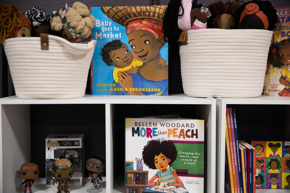 Books and toys 