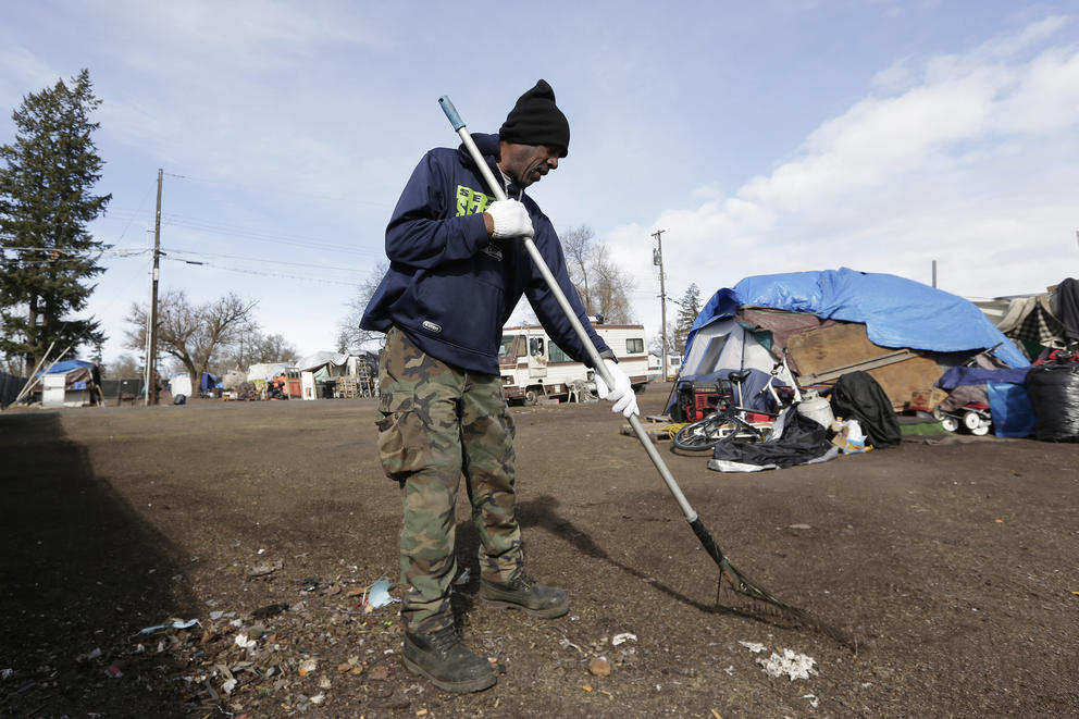 Earl Anderson a former resident and security employee with Jewels Helping Hands
