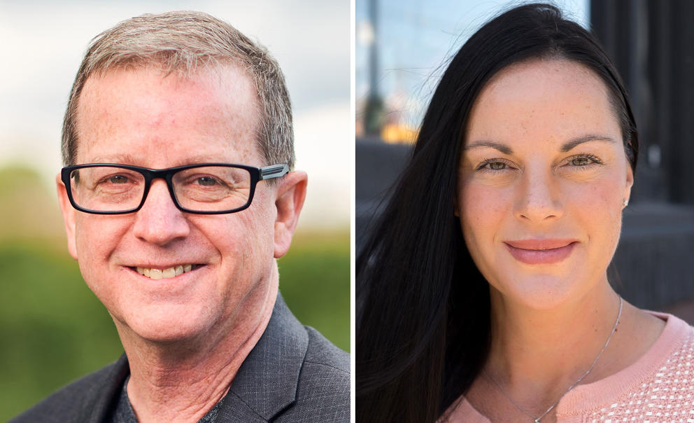 Doug Basler and Julie Wise