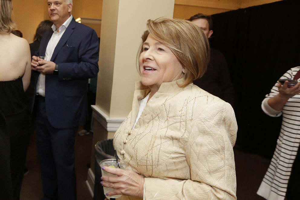 Lisa Brown during election night in November 2023