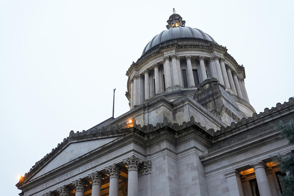 The state capitol building