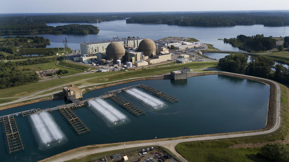 Dominion Energy's North Anna nuclear power station in Virginia