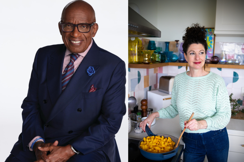 Al Roker on the left & host Rachel Belle on the right