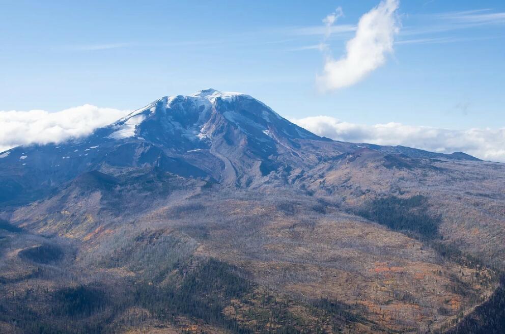A view of Mount Adams