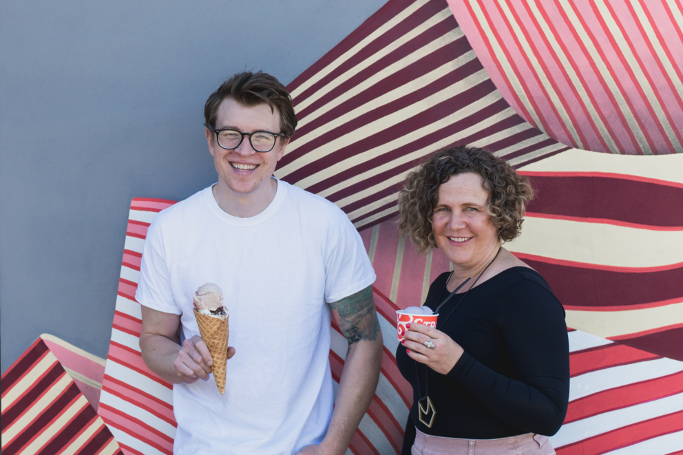 Cousins and co-owners Tyler Malek (left) and Kim Malek
