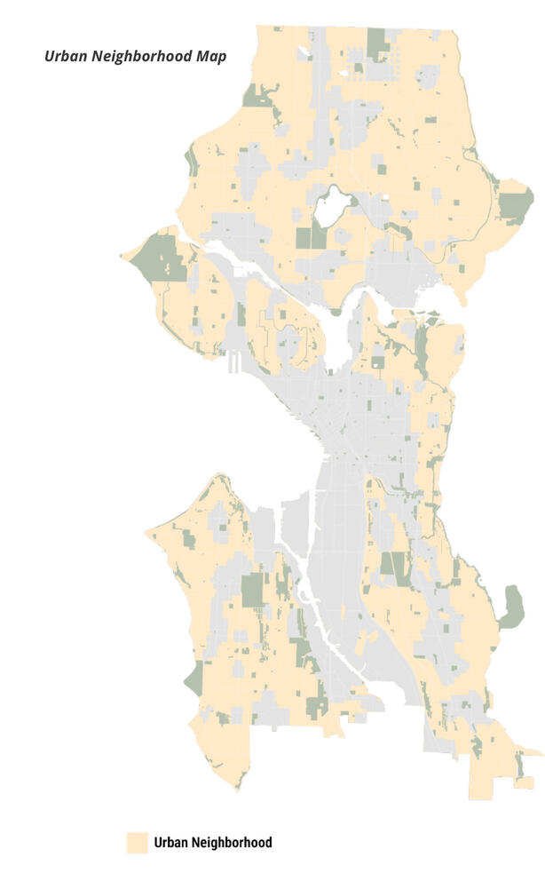 a map of neighborhood residential zoning in seattle