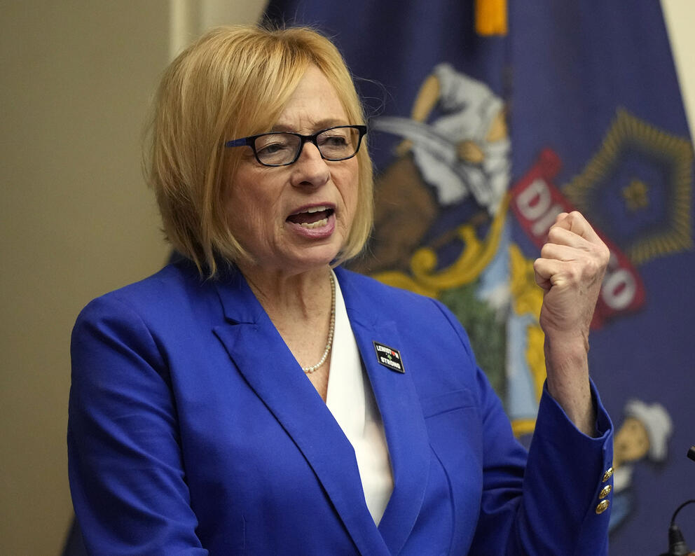Maine Gov. Janet Mills.