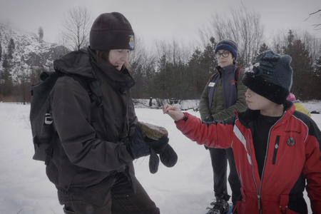 Still from ep. 1 of Deeply Rooted