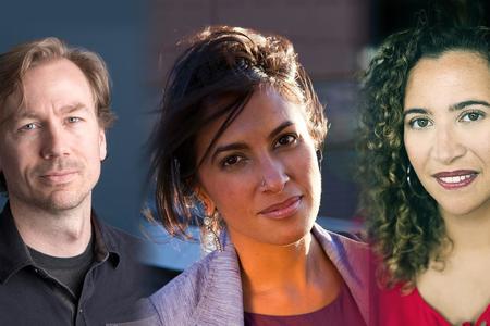 Mark Baumgarten, Shalini Kantayya and Meredith Broussard