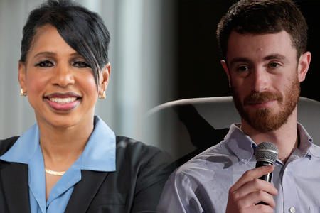 Carmen Best and David Kroman