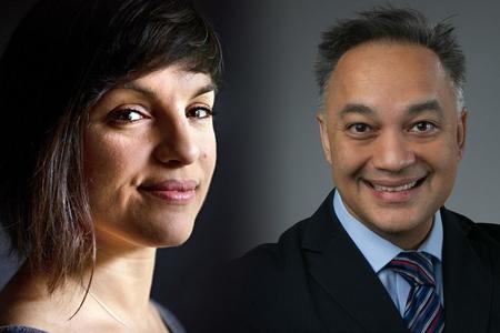 Monica Guzman and Dr. Umair Shah
