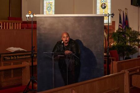 Still from Theater and Building Community