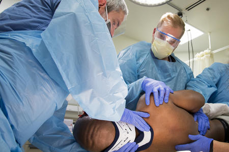 Medical team in the Emergency Department at Harborview Medical Center.