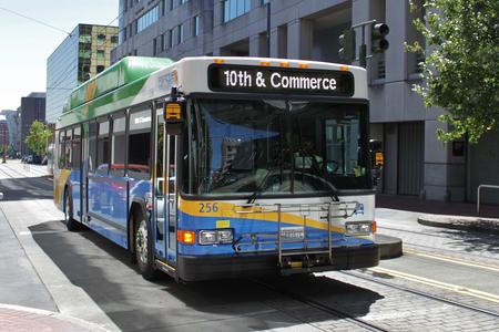 a pierce transit bus in tacoma