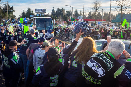 Seahawks parade