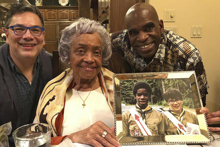 Glenn Nelson, Mildred McHenry, and Gordon McHenry