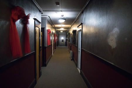 Apartment hallway