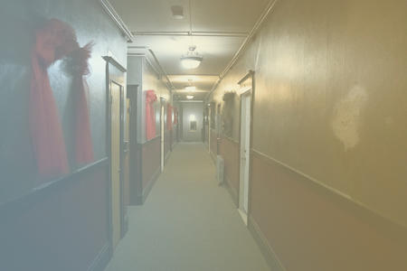 Apartment hallway