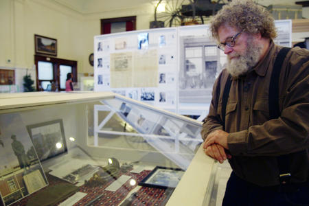 Knute Berger at the Lewis County Historical Museum