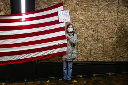 protest over vote count