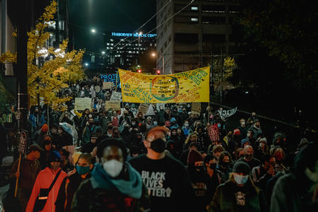 protest march